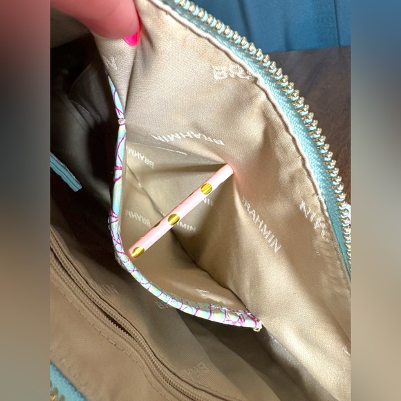 Brahmin EUC Katie - Joyful Melbourne - Pearl Shimmer - HTF - RARE - Picture 12 of 14